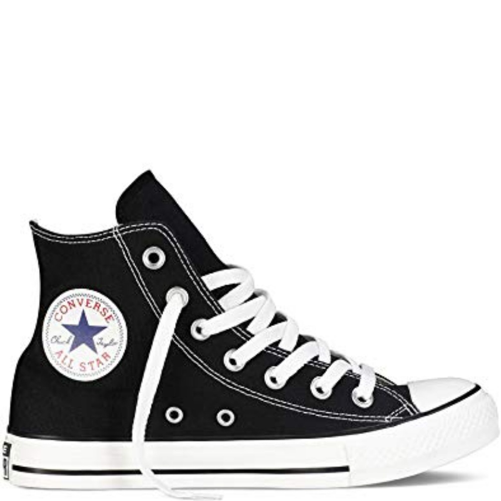 Converse Unisex High Top Black Size 7M/9F/40EU